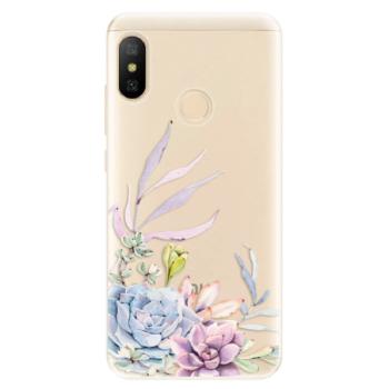 Odolné silikonové pouzdro iSaprio - Succulent 01 - Xiaomi Mi A2 Lite