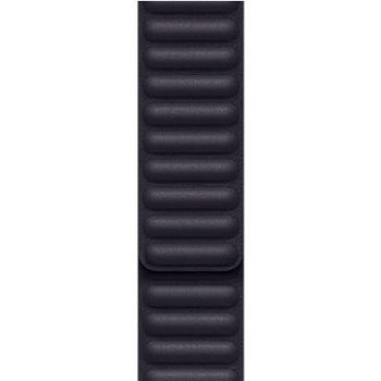 Apple Watch 41mm inkoustově fialový kožený tah – S/M (MP833ZM/A)