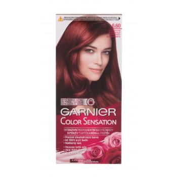Garnier Color Sensation 40 ml barva na vlasy pro ženy 6,60 Intense Ruby na barvené vlasy; na všechny typy vlasů