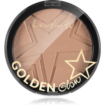 Lovely Golden Glow bronzující pudr #4 10 g