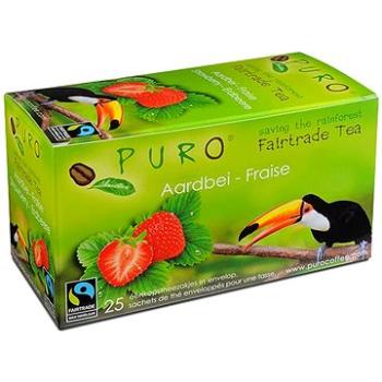 Puro Fairtrade čaj porcovaný s jahodami 25x2g (550160)