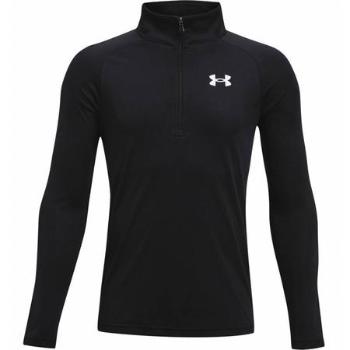 Under Armour Chlapecká lehká mikina Tech 2.0 1/2 Zip, Černá, 137, –, 150