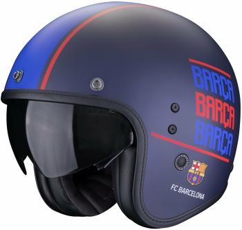 Scorpion BELFAST EVO FC BARCELONA Matt Blue XL Přilba