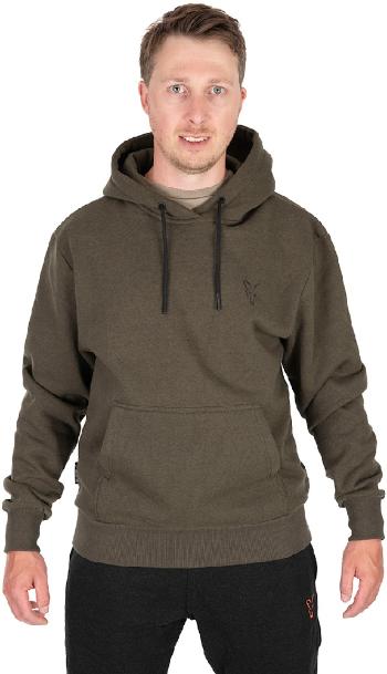 Fox mikina collection hoody green black - m