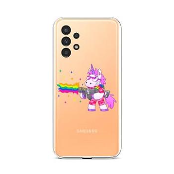 TopQ Kryt Samsung A13 silikon Rainbow Gun 72140 (Sun-72140)