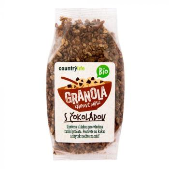 BIO Granola - Křupavé ovesné müsli 350 g čokoláda - Country Life