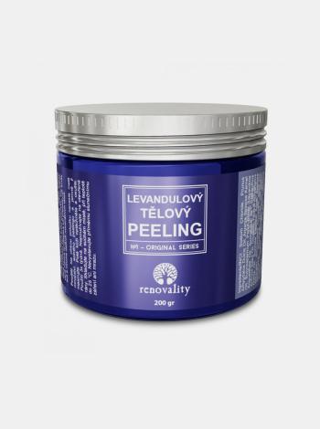 Levandulový tělový peeling pro všechny typy pokožky RENOVALITY (200 g)