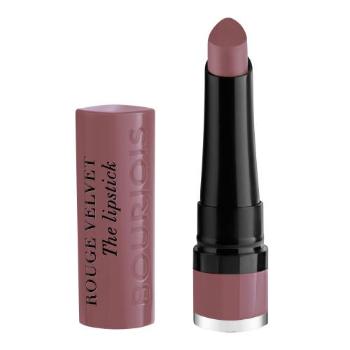 BOURJOIS Paris Rouge Velvet The Lipstick 2,4 g rtěnka pro ženy 17 From Paris With Mauve