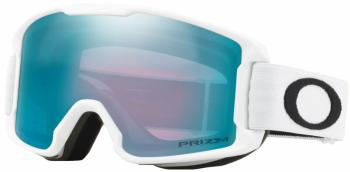 Oakley Line Miner Youth 709534 Matte White/Prizm Sapphire Iridium Lyžařské brýle