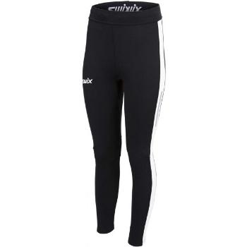 Swix FOCUS WARM TIGHTS Dámské prodyšné a hřejivé elastické kalhoty, černá, velikost L