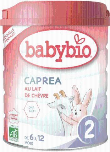 Babybio CAPREA 2 plnotučné kozí kojenecké bio mléko 800 g
