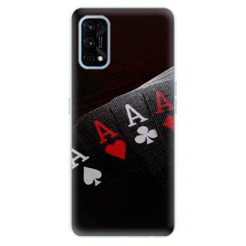 Odolné silikonové pouzdro iSaprio - Poker - Realme 7 Pro