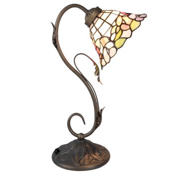 Stolní Tiffany lampa Blooming - Ø 20*48 cm 5LL-5920