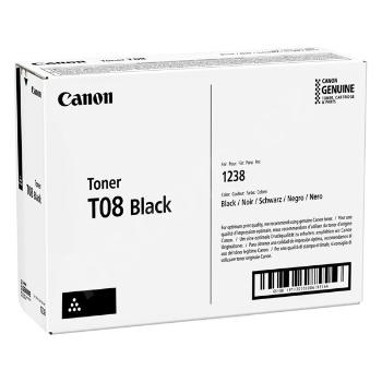 CANON T-08 BK - originální toner, černý, 11000 stran