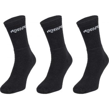 Reaper SPORTSOCK 3-PACK Unisex ponožky, černá, velikost 35-38