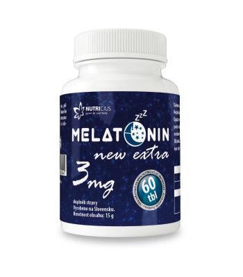 Nutricius Melatonin new extra 3 mg 60 tablet