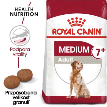 Royal Canin Medium Adult 7+ - granule pro dospělé stárnoucí střední psy - 15kg