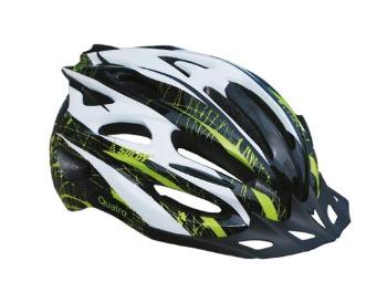 Cyklo helma SULOV® QUATRO, vel. L, černo-zelená, 58 - 61