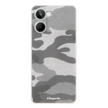 Odolné silikonové pouzdro iSaprio - Gray Camuflage 02 - Realme 10