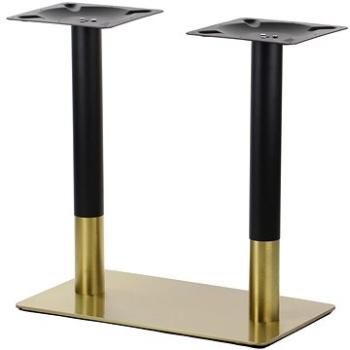Podstavec stolu SH-3003-1/GB zlatý/černý (Stema_5903917405027)