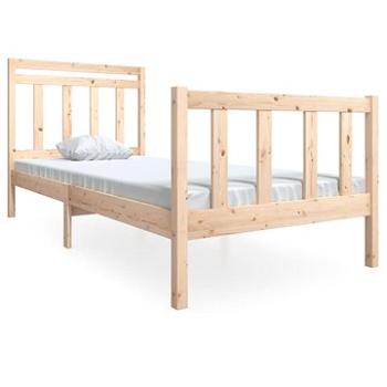 Rám postele masivní dřevo 100 × 200 cm, 3100709 (3100709)