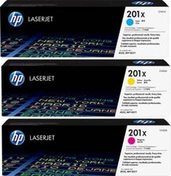 HP toner 201XD CF253XM originál azurová, purppurová, žlutá 2300 Seiten