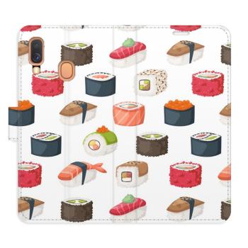 Flipové pouzdro iSaprio - Sushi Pattern 02 - Samsung Galaxy A40