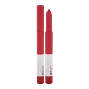 Maybelline SuperStay® Ink Crayon Matte 1,5 g rtěnka pro ženy 45 Hustle In Heels rtěnka v tužce