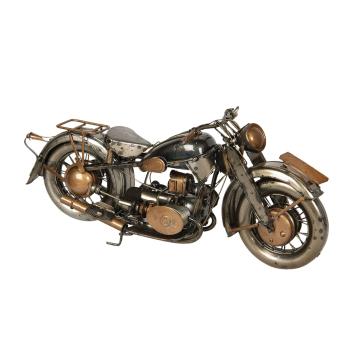 Kovový retro model zlato-měděné motorky - 32*11*14 cm 6Y3795