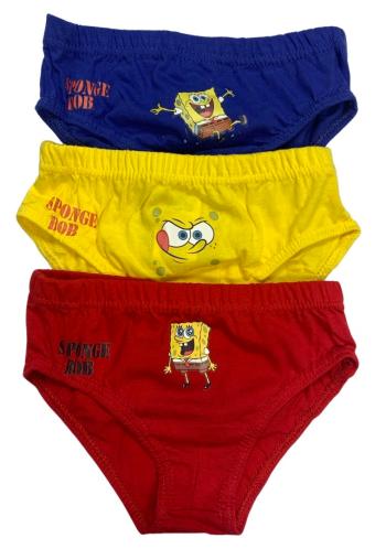 EPlus Chlapecké spodní prádlo - Spongebob mix 3 ks Velikost - děti: 98/104