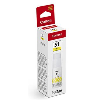 Canon originální ink 4548C001, yellow, 7700str., 70ml, GI-51 Y, Canon PIXMA G1420, G2420, G2460, G3420, G3460