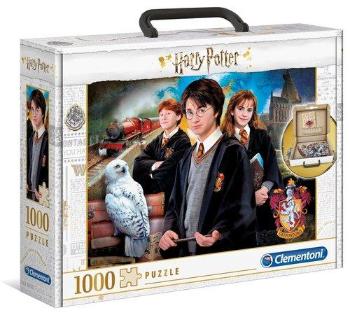 CLEMENTONI Puzzle v kufříku Harry Potter 1000 dílků