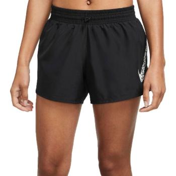 Nike W NK DF SWOOSH RUN SHORT Dámské běžecké šortky, černá, velikost L