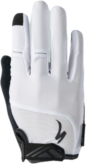 Specialized Men's Body Geometry Dual Gel Glove Long Finger - white M