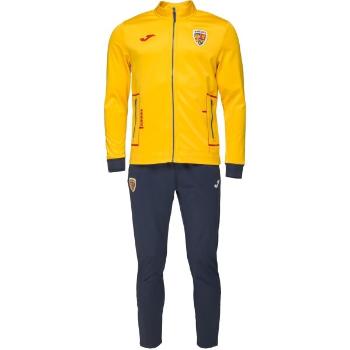 Joma FED. FUTBOL RUMANÍA REPLICA OPT B TRACKSUIT Pánská tepláková souprava, žlutá, velikost