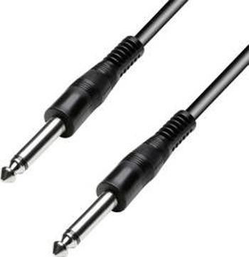 Instrumentální kabel JACK 6,3 mm Paccs, 1 m, černá