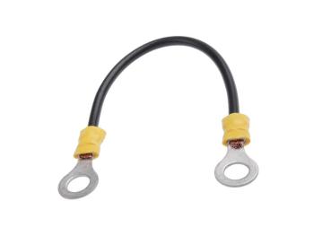 Propojovací DC kabel 4 mm2, 30 cm, 2x očko M6