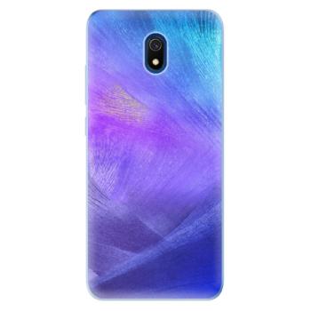 Odolné silikonové pouzdro iSaprio - Purple Feathers - Xiaomi Redmi 8A