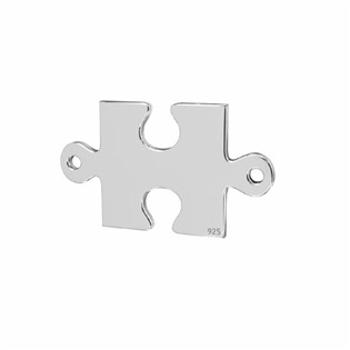 Šperky4U Stříbrný komponenta - přívěšek puzzle - KST1159