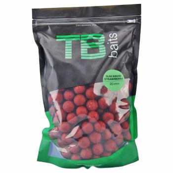 Tb baits boilie glm squid strawberry-2,5 kg 16 mm