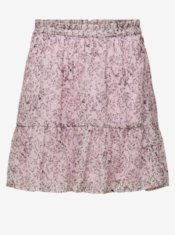 Růžová vzorovaná sukně Jacqueline de Yong Time
