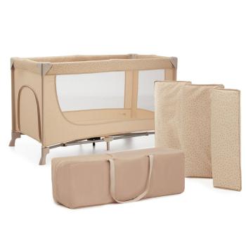 Kinderkraft cestovní postýlka JOY 2 BEIGE