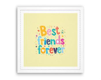 Fotoobraz 40x40 cm Best Friends