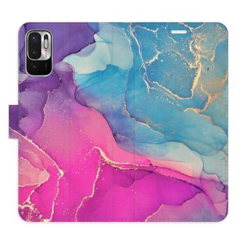 Flipové pouzdro iSaprio - Colour Marble 02 - Xiaomi Redmi Note 10 5G