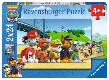 RAVENSBURGER Puzzle Tlapková patrola: Psí hrdinové 2x24 dílků