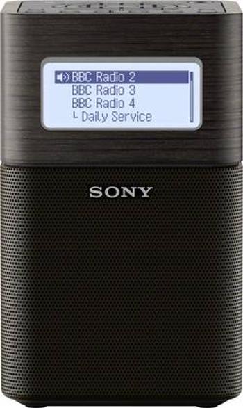 Stolní rádio Sony XDR-V1BTDB, AUX, Bluetooth, NFC, černá