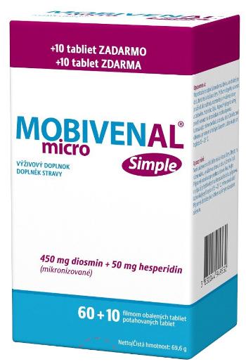 Mobivenal Micro Simple 60+10 tablet 70 tablet