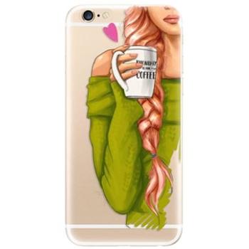 iSaprio My Coffe and Redhead Girl pro iPhone 6/ 6S (coffread-TPU2_i6)