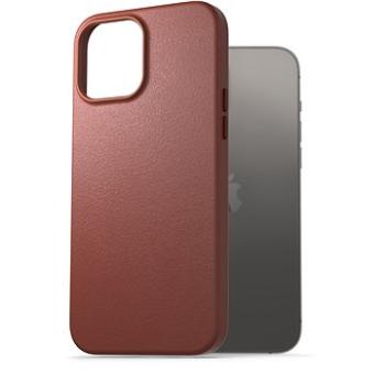 AlzaGuard Genuine Leather Case pro iPhone 13 Pro Max hnědé (AGD-GLC0008C)