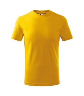 MALFINI Dětské tričko Classic - Žlutá | 122 cm (6 let)